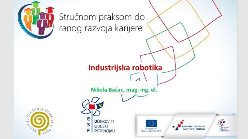 Najava gostujućeg predavanja "Industrijska robotika"